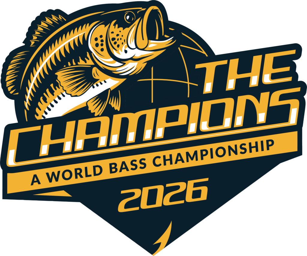 World Bass Enterprises "The Champions" A World Bass Championship logo for 2026 tournament